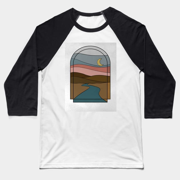 From the Window Baseball T-Shirt by giantplayful